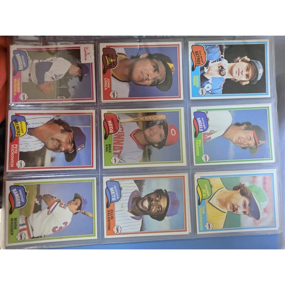 1981 TOPPS Baseball Complete Set + Traded Set 1-858 EX to NM Condition